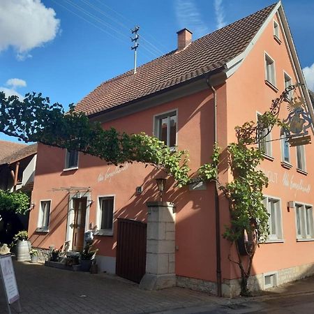 Апартаменты Weingut Engelhardt Rottingen Экстерьер фото